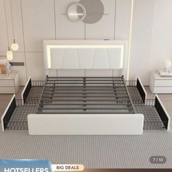 Free Bed Frame QUEEN 