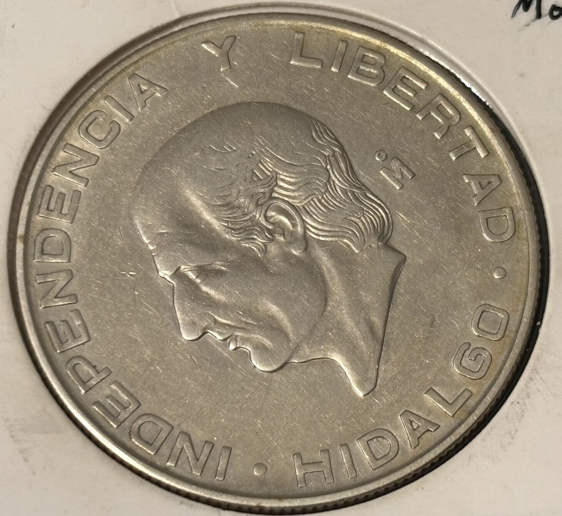 5 Cinco 1955 Vintage Coin Of Mexico