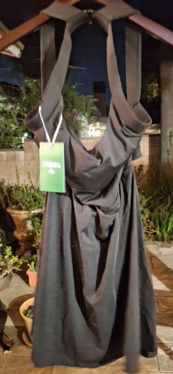 Halara Black Backless Wide-Leg Jumpsuit – Size Small (S)