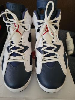 Jordan 6 Olympic 🇺🇲 size 10 (NO TRADES PRICE IS FIRM)