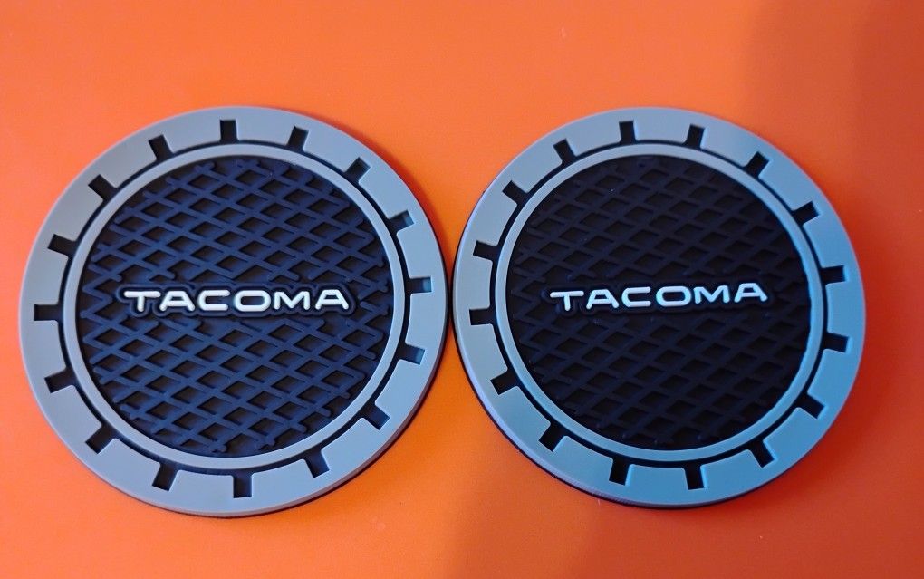 Tacoma Coaster's for cup Holder lot of 2 NEW