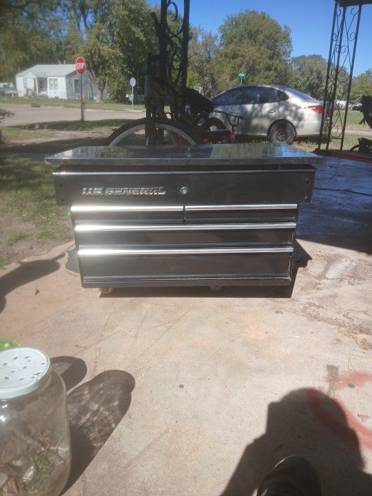 U.S. GENERAL 30" 4 Drawer Tech Cart