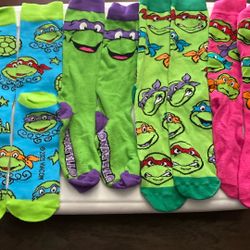 6 tmnt socks