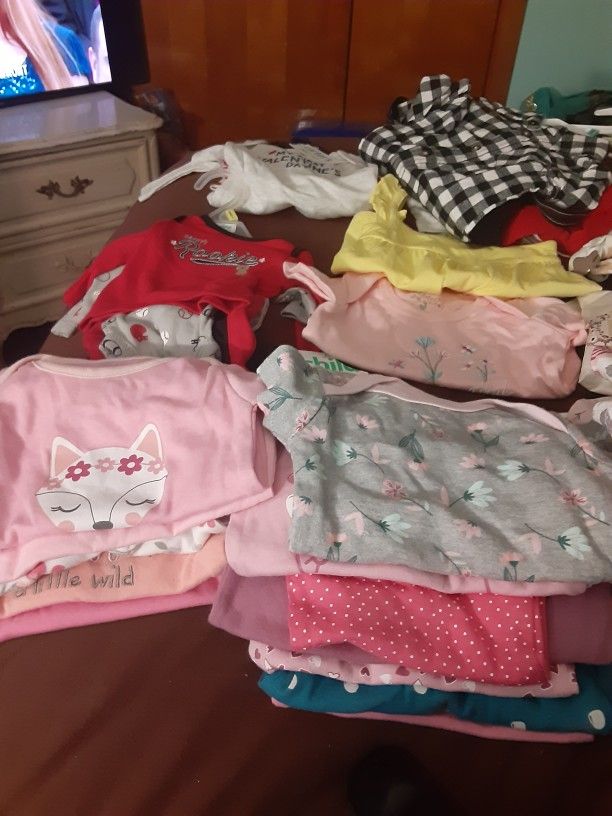 New Baby Clothes Mix Sizes New Stuff Mix Stuff Big Orange Fish Disney Fish