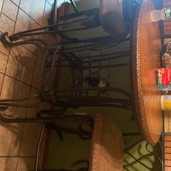 High Table And 2 Chairs 