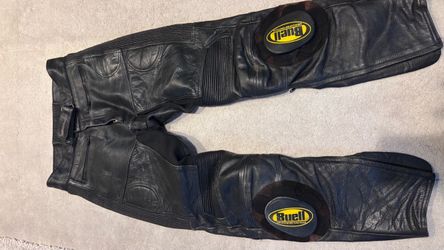 Men’s leather, motorcycle pants