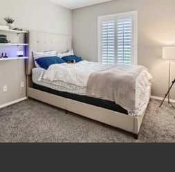 Bed, Matress And Dresser