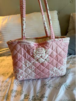 Pink Quilted Bag