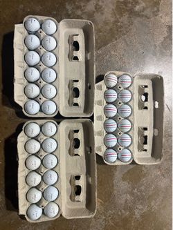 Pro V1 pro V1X and triple tracks (1 dozen each)