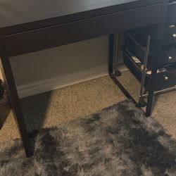 Small Black Ikea Desk