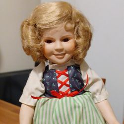 Vintage Shirley Temple Doll Porcelain 
