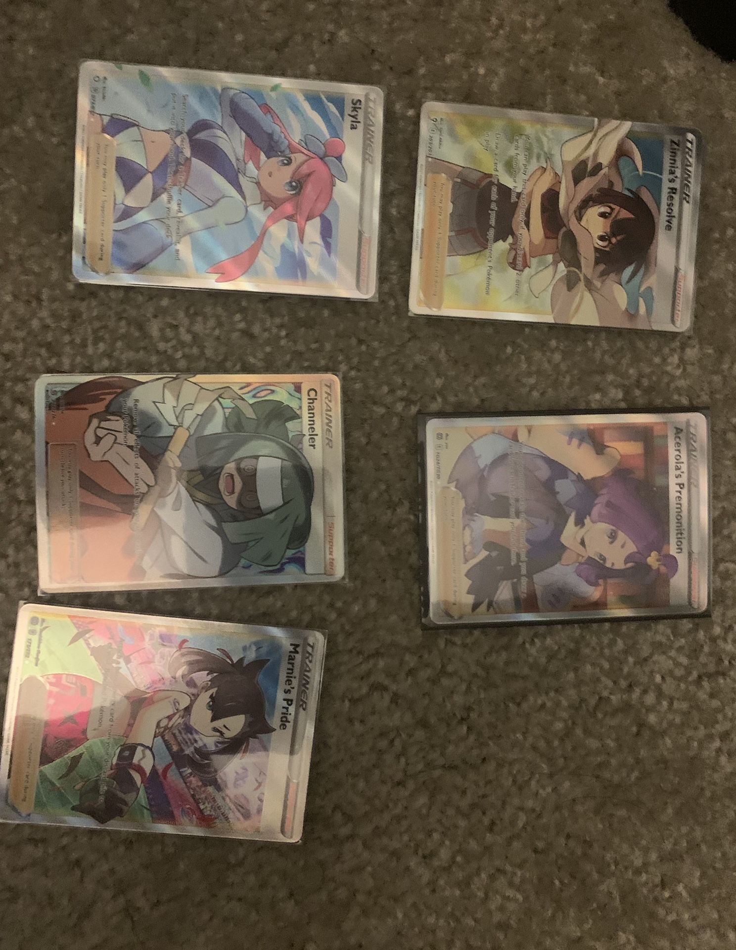 Pokemon Full Art Trainers