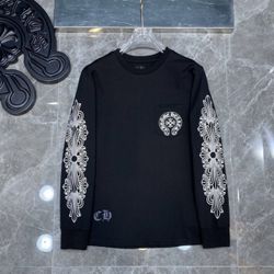 Chrome Hearts Long Sleeve – Black, Used, Woman, Size Medium 