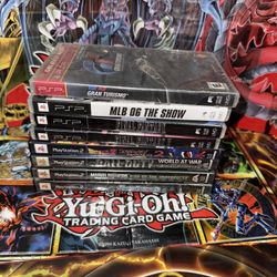 PSP and PlayStation 2 Games 