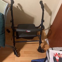Used Rollator/walker With Storage