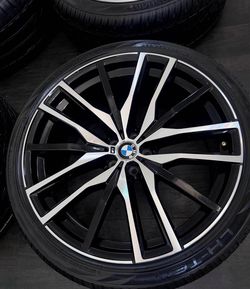 22” BMW Staggered Wheels/Rims X5 & X6 OEM Styling 742M Genuine