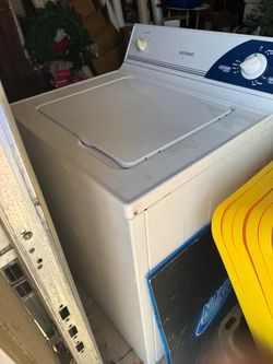 Hot point washer and dryer