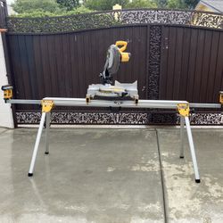 CHOP SAW AND STAND