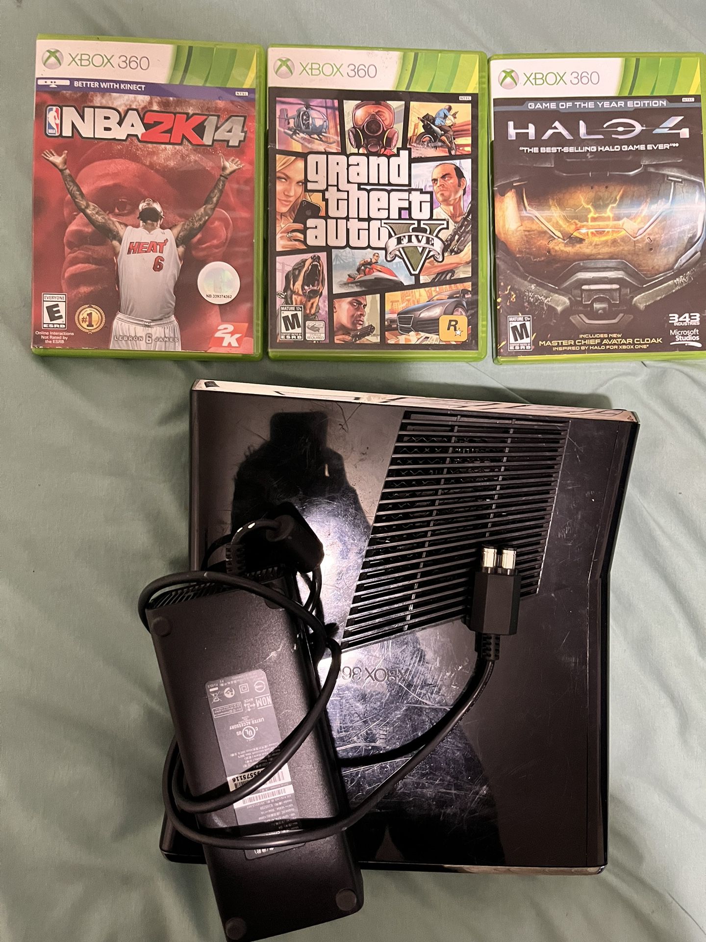 Xbox 360 With Games But No Controller