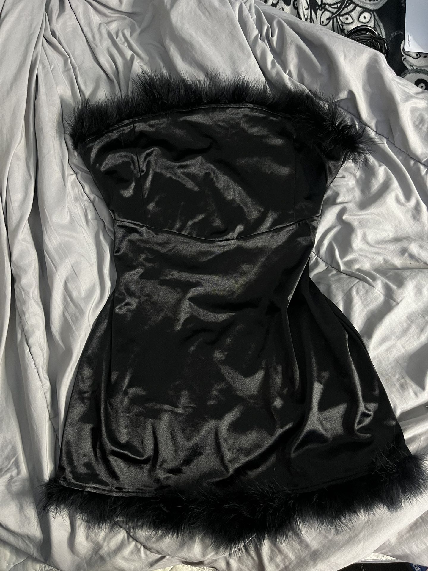 Black Silk Dress Plus Size 