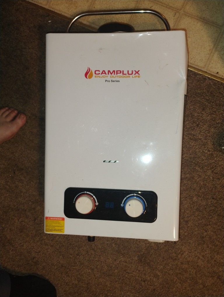 Camplux Pro 6L 1.58 GPM Portable Hot Water Shower With 1.2 GPM Pump