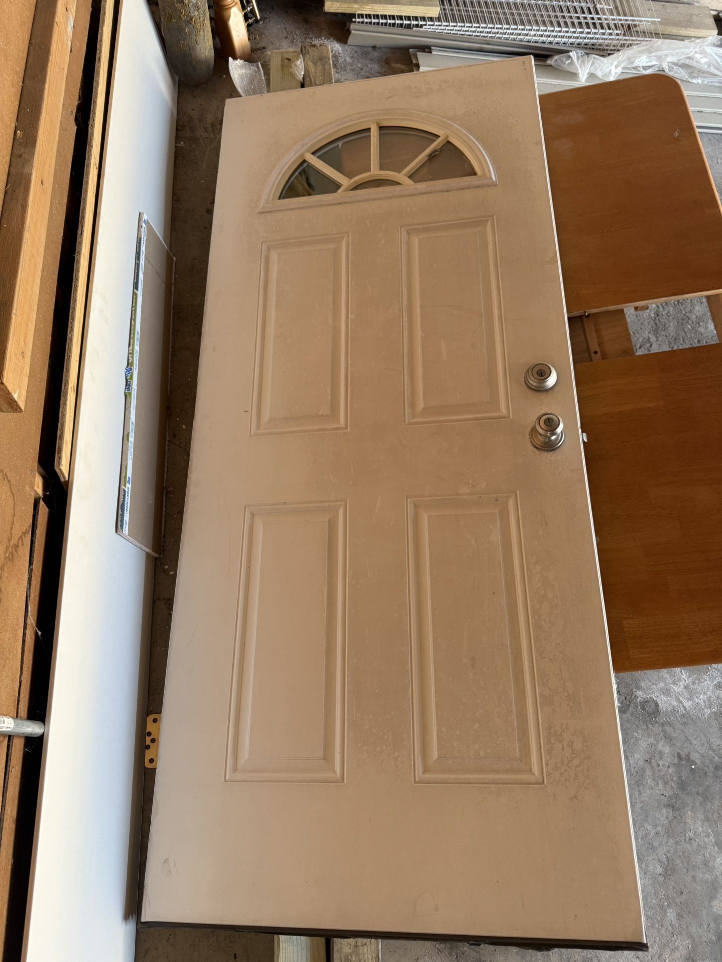Exterior Door Left Inswing 33.5” W x 79” H