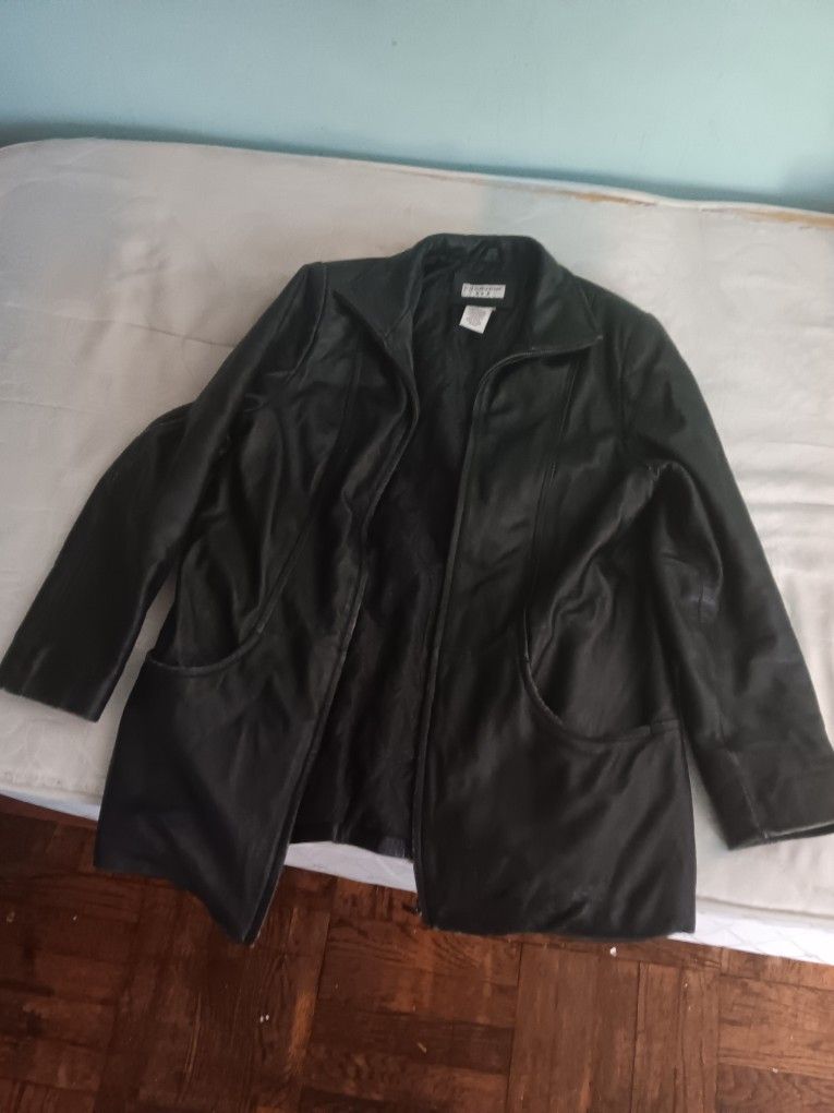 Covington Medium Leather Jacket