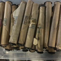 Over 80 Vintage Antique Piano Rolls , QRS and others - Whole lot just $30