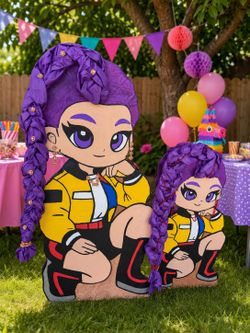 Girl kpop demon hunters Character Piñata