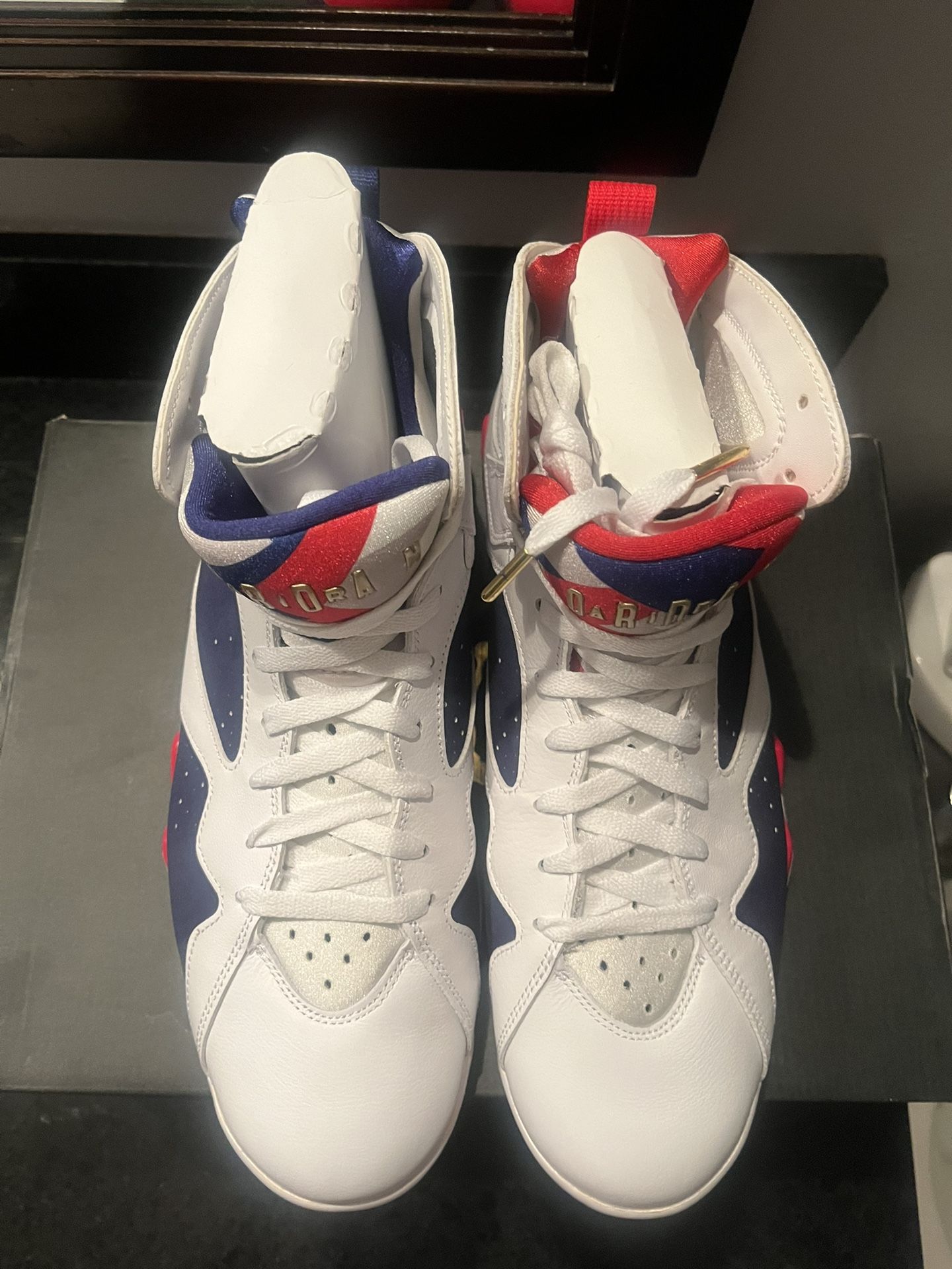 Nike Air Jordan Retro Tinker Alternate Olympic USA Gold Men Size 12