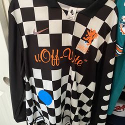 Nike Off White Soccer Jersey