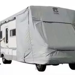 Classic Accessories 80-130-171001-00 PermaPro Class C RV Cover, 26' x 29' L x