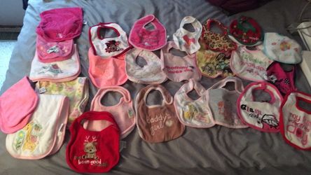 Bibs and burp cloths