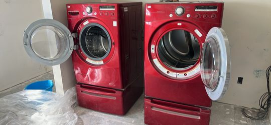 LG washer dryer (gas)