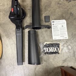 TORO Leaf Blower (Like New)