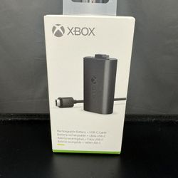 Xbox Rechargeable Battery + USB-C Cable (New / Sealed)