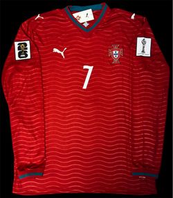 Ronaldo Long Sleeve portugal World Cup Jersey