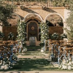 Wedding Aisle Marker Ribbon 