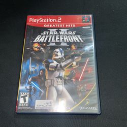 Sony PlayStation 2 Star Wars Battlefront 2 CIB