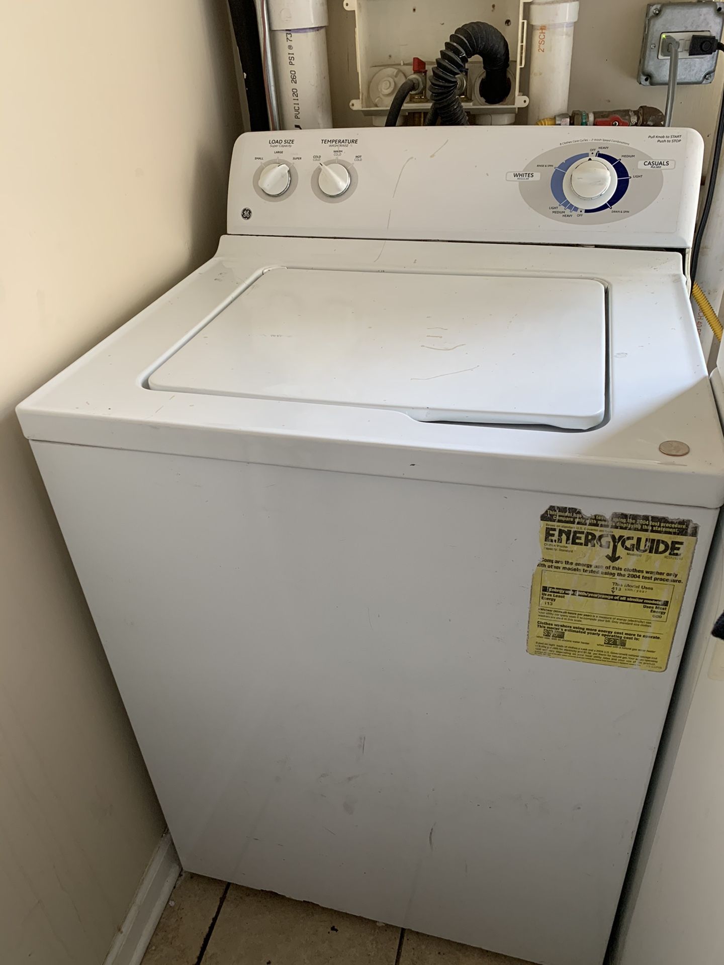 Washer and Dryer