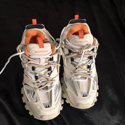 Balenciaga Orange & White Tracks