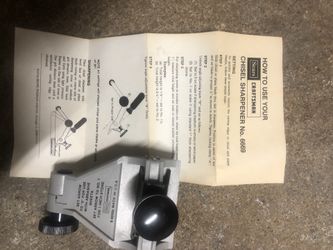 Craftsman Chisel And Plain Sharper