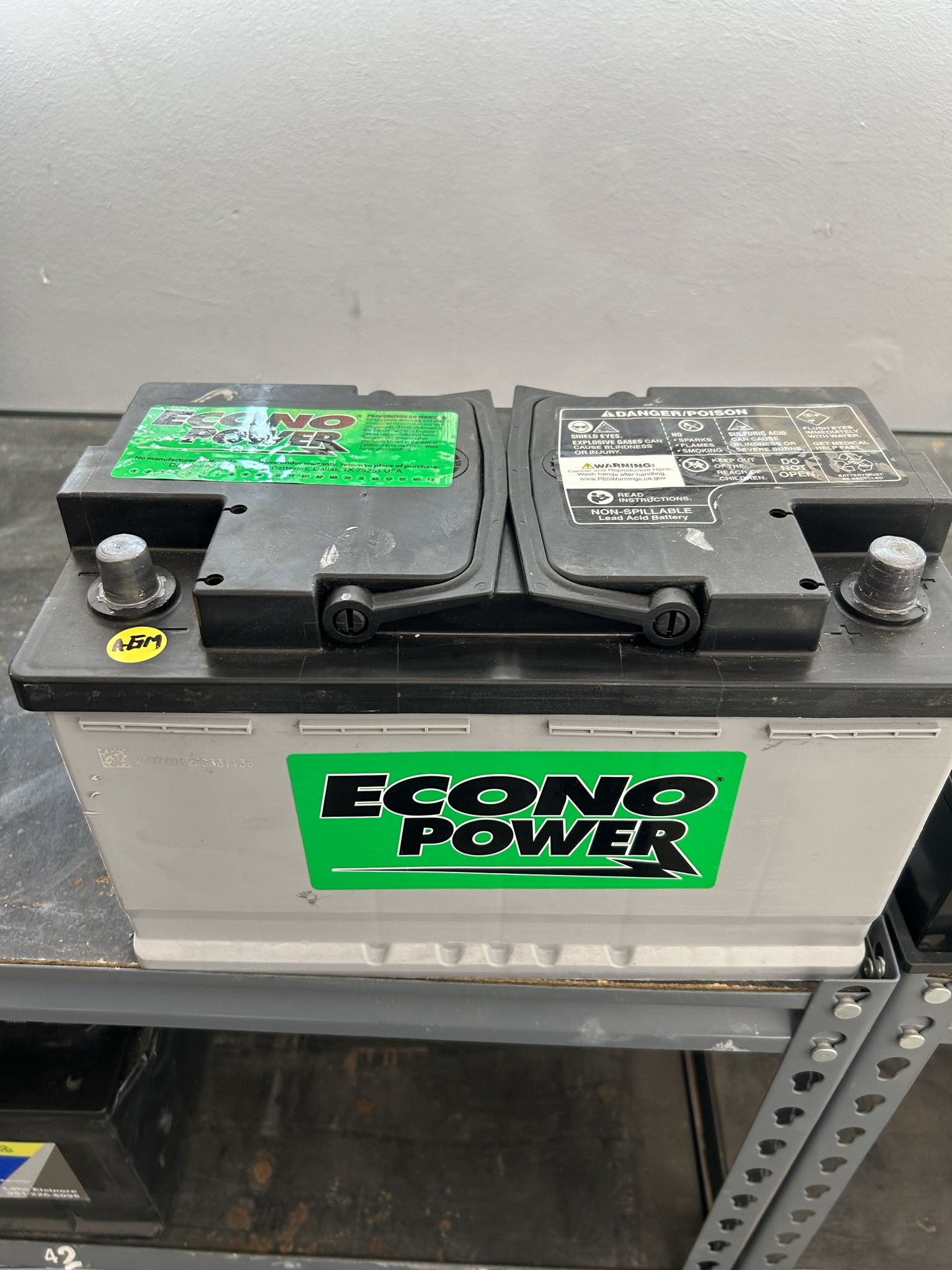 Car Batteries- NEVER USED