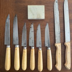 Pallares Solsona Knife Set From Toledo Spain 
