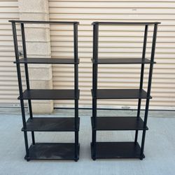 Bookshelves Double set