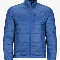 Marmot Men's Calen Primaloft Insulated Puffer Jacket in Blue Sapphire