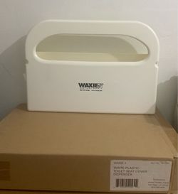Waxie -1 White Plastic Toilet Seat Cover Dispenser