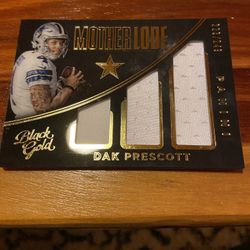 Dak Prescott Rookie Game Worn Patch /249 - $35