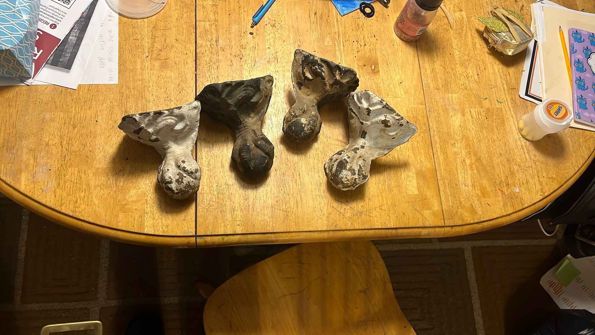 Antique Cast iron Claw Foot Tub Feet