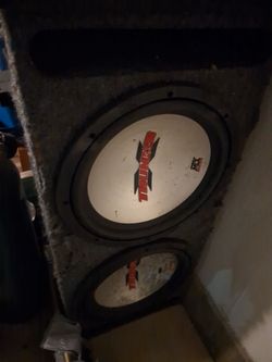 MTX Thunder Dual Subwoofer Box